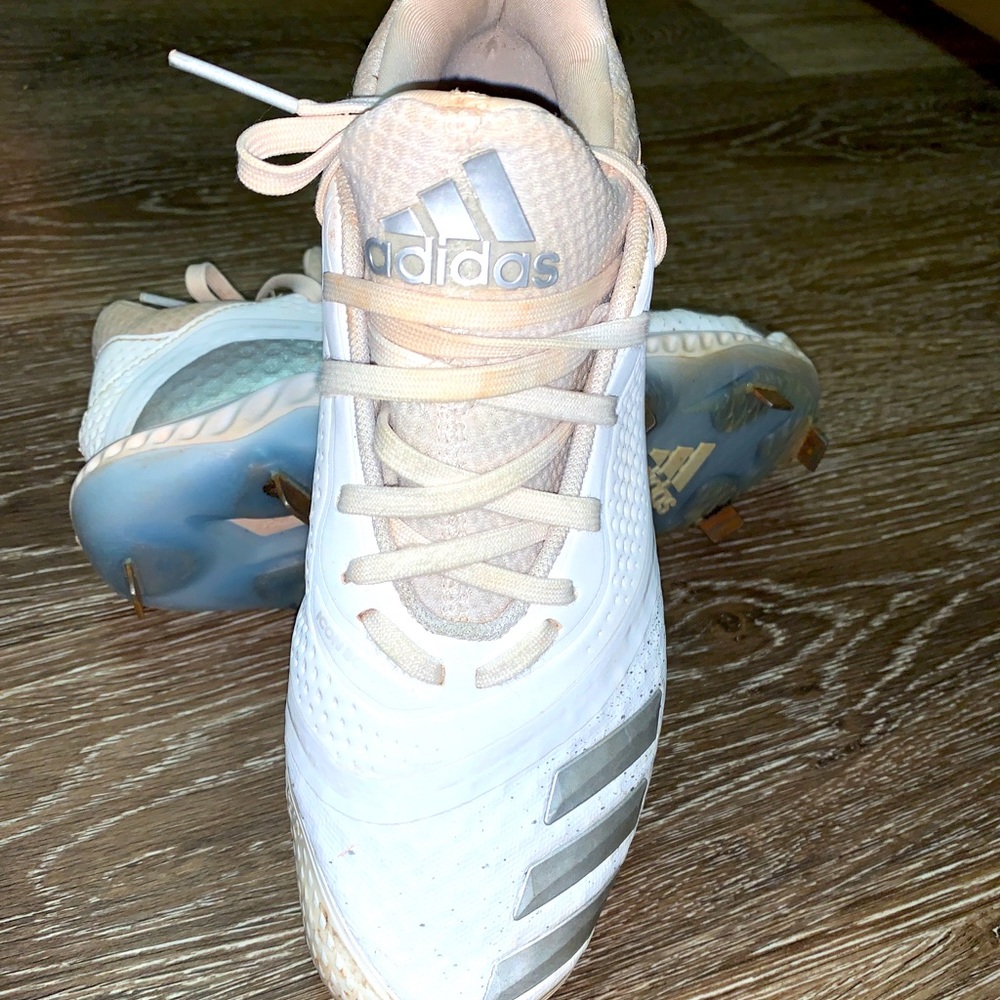 Adidas Baseball cleats size 7.5 baby blue clean🔥